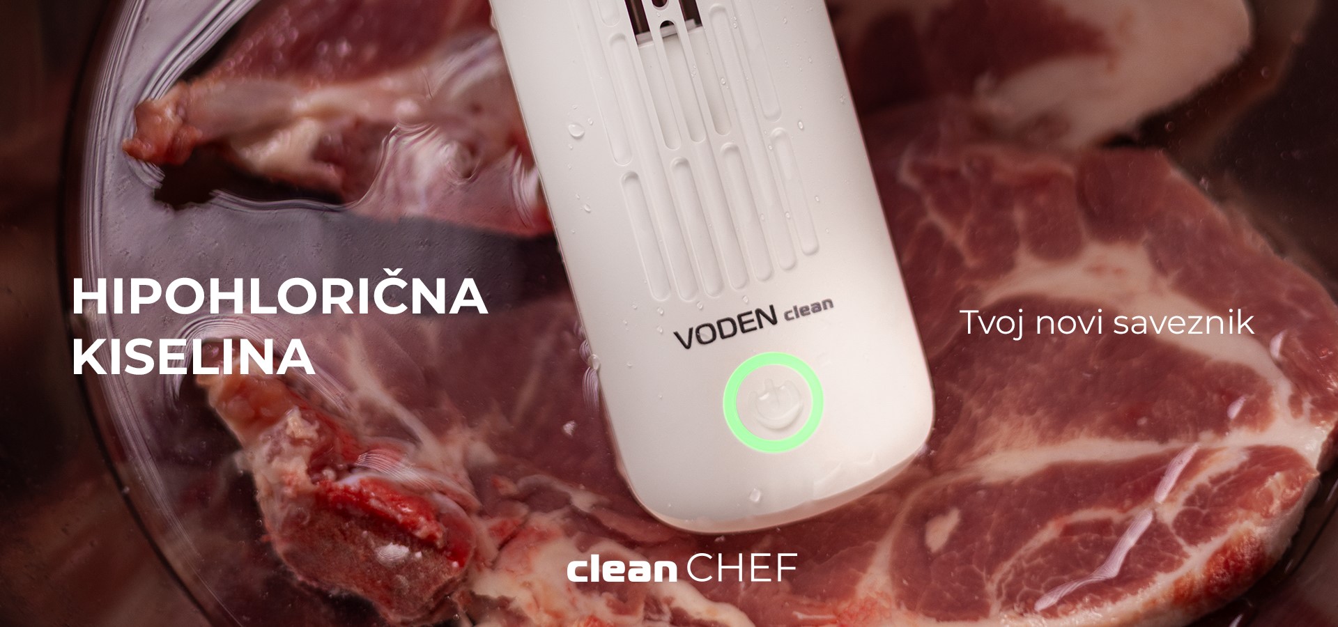 Voden Clean Chef smart sterilizator namirnica landscape 3