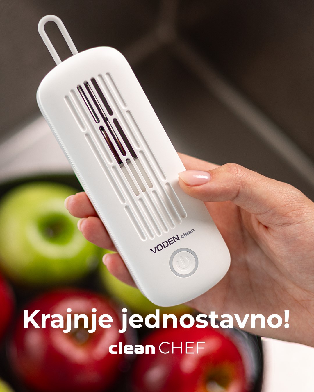 Voden Clean Chef smart sterilizator namirnica mobile 6,5