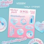 Hydrated Babe – Sticker Pack