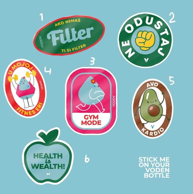 Health is Wealth – Sticker Pack